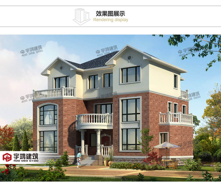 18x12米復式三層自建房設計圖紙