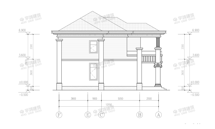140平新中式20萬元二層小樓設計圖,耐看實用