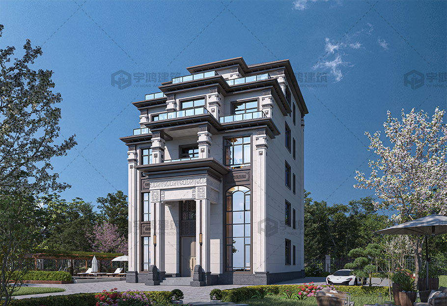 造價(jià)75萬(wàn)-95萬(wàn)四層別墅設(shè)計(jì)圖紙