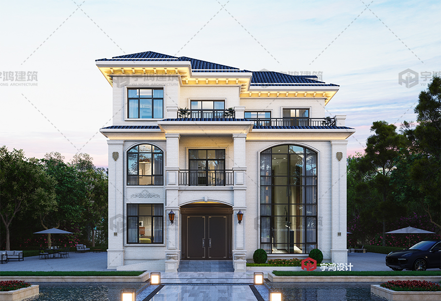 造價30萬-40萬新中式三層別墅全套設(shè)計